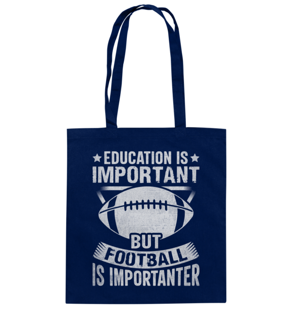 Football is importanter - Baumwolltasche - Amfoo Shop