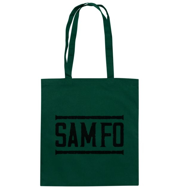 SAMFO black - Baumwolltasche - Amfoo Shop