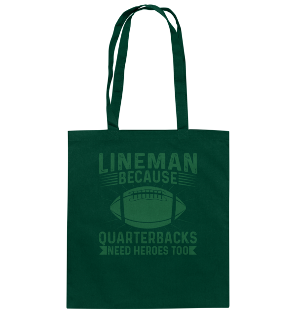 Lineman Heroes Green - Baumwolltasche - Amfoo Shop