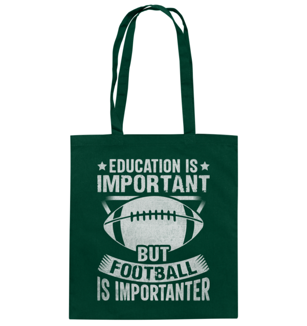 Football is importanter - Baumwolltasche - Amfoo Shop