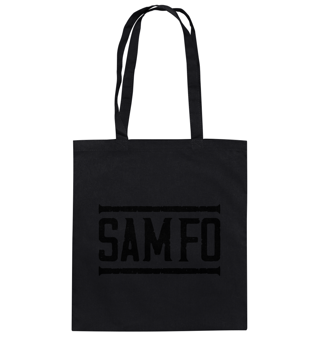 SAMFO black - Baumwolltasche - Amfoo Shop