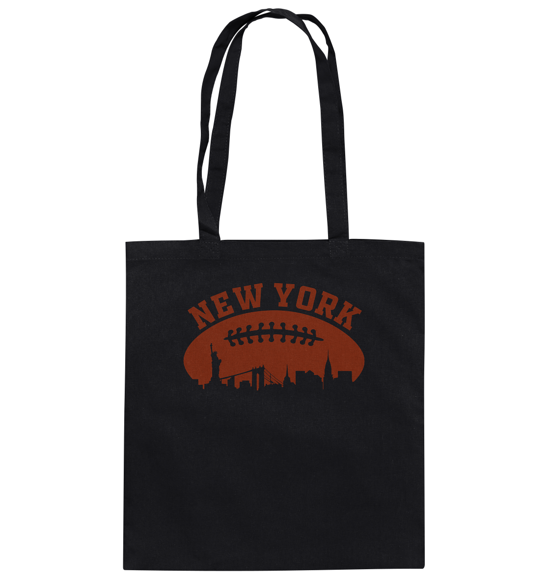 New York Football Silhoutte - Baumwolltasche - Amfoo Shop