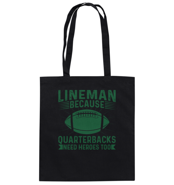 Lineman Heroes Green - Baumwolltasche - Amfoo Shop