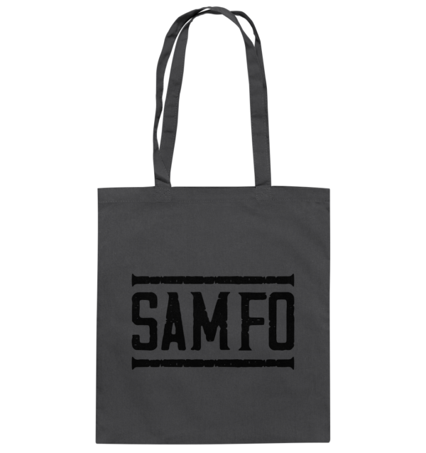 SAMFO black - Baumwolltasche - Amfoo Shop