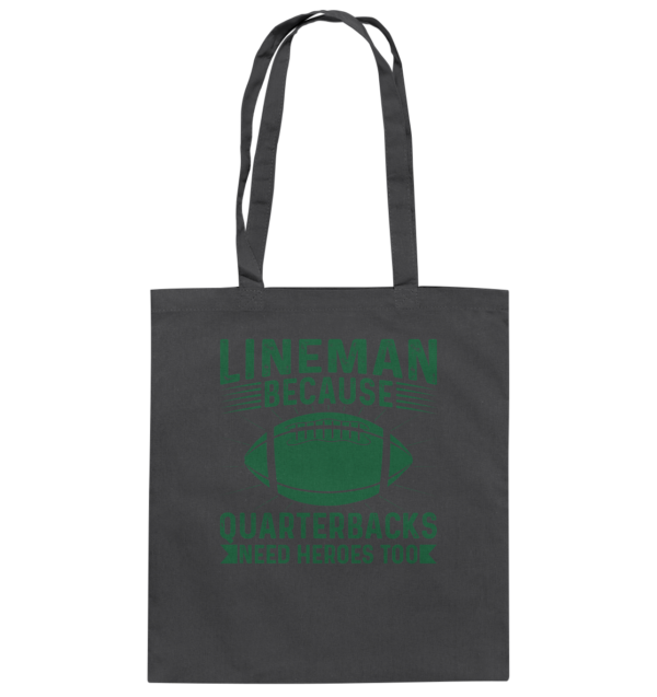 Lineman Heroes Green - Baumwolltasche - Amfoo Shop