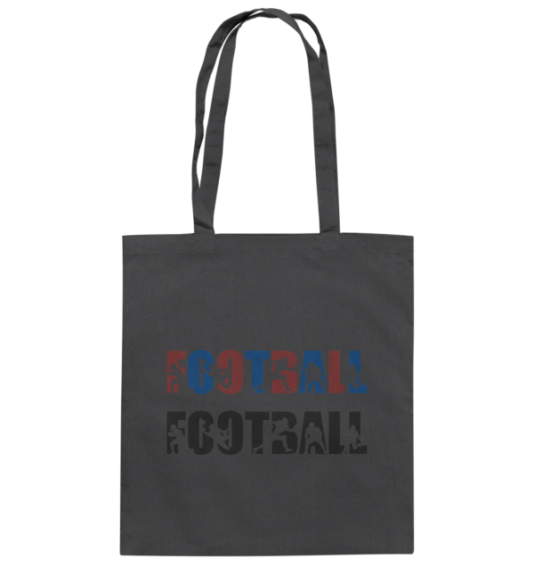 Football Silhouette - Baumwolltasche - Amfoo Shop