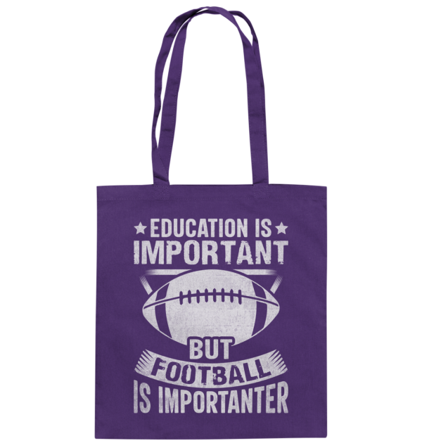 Football is importanter - Baumwolltasche - Amfoo Shop