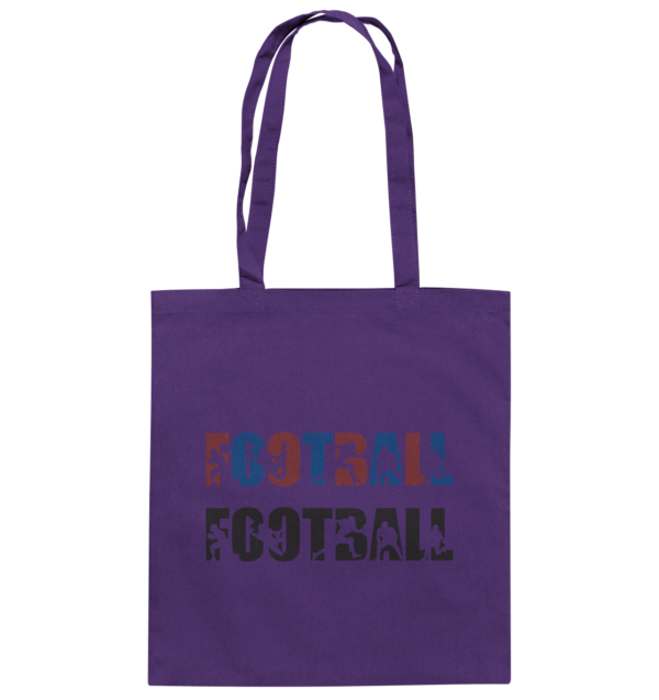 Football Silhouette - Baumwolltasche - Amfoo Shop