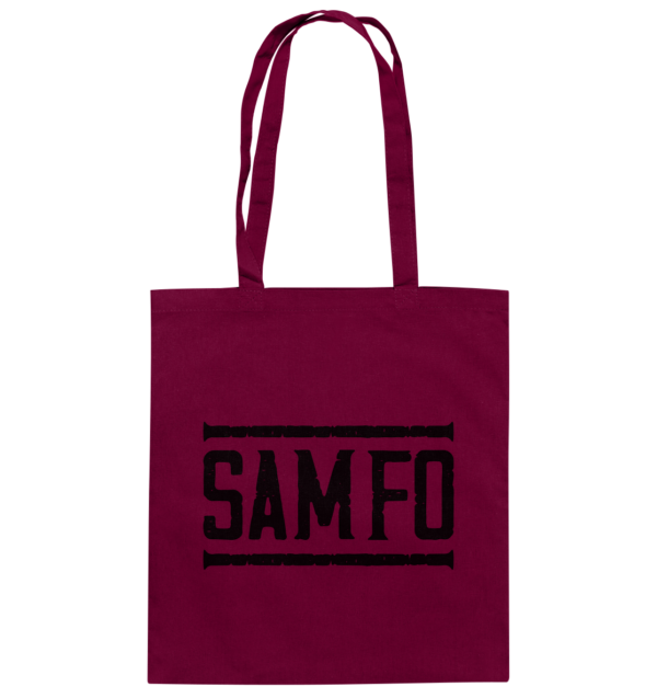 SAMFO black - Baumwolltasche - Amfoo Shop