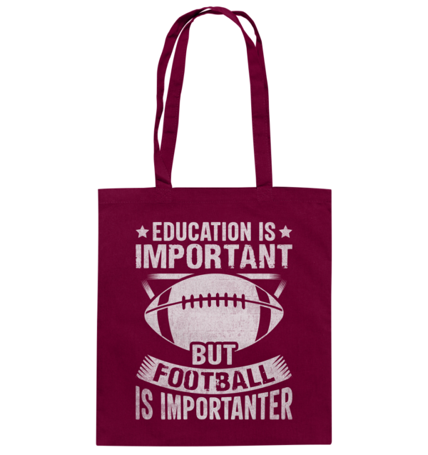 Football is importanter - Baumwolltasche - Amfoo Shop