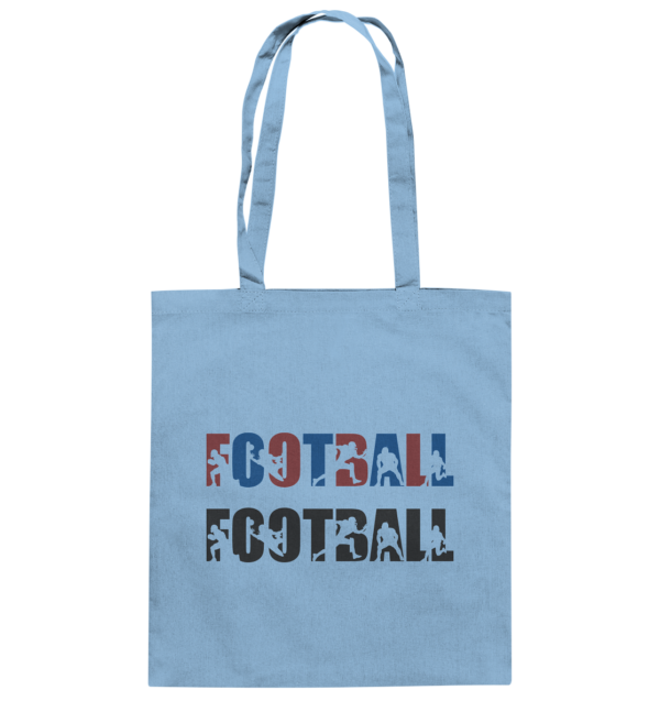 Football Silhouette - Baumwolltasche - Amfoo Shop