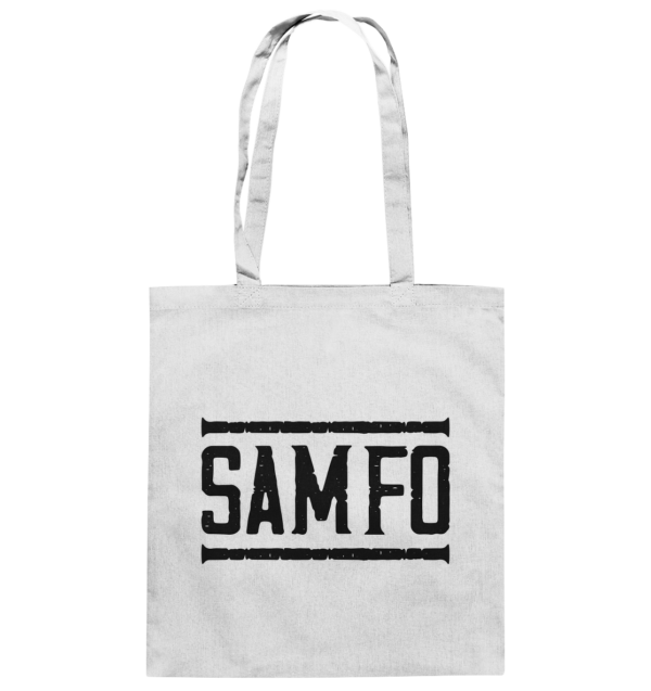 SAMFO black - Baumwolltasche - Amfoo Shop