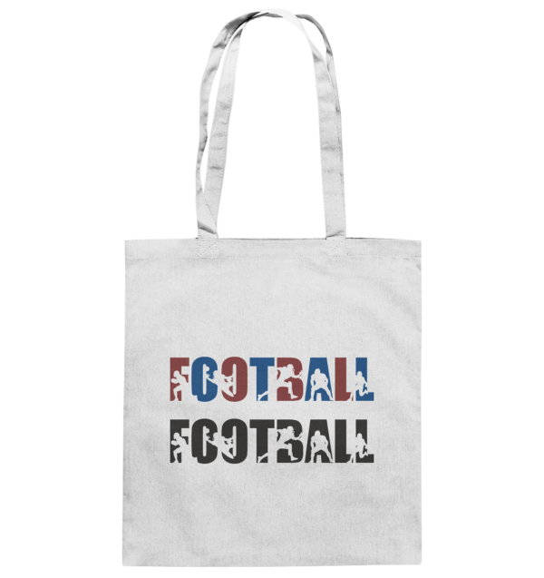 Football Silhouette - Baumwolltasche - Amfoo Shop