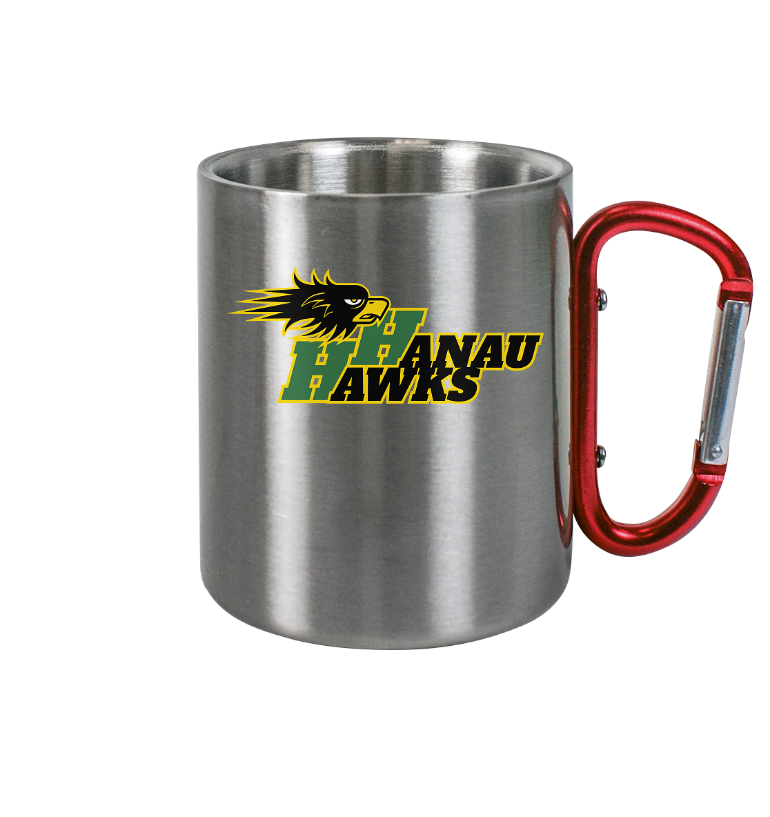 Hanau Hawks - Edelstahl Tasse - Amfoo Shop