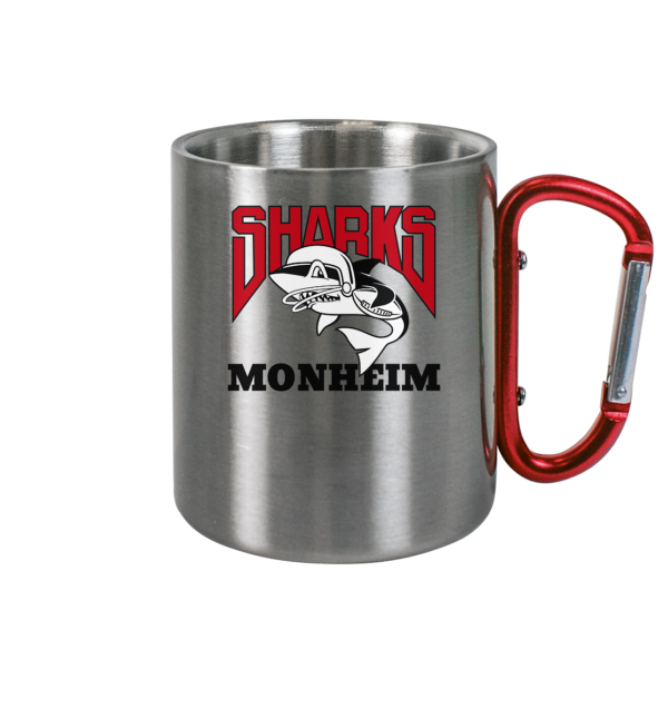 Monheim Sharks - Edelstahl Tasse - Amfoo Shop