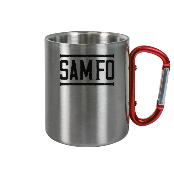 SAMFO black - Edelstahl Tasse - Amfoo Shop