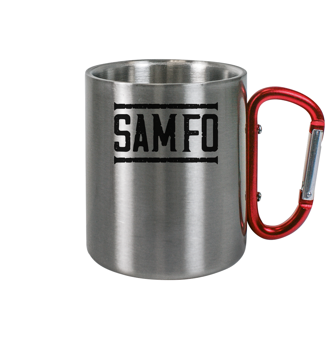 SAMFO black - Edelstahl Tasse - Amfoo Shop