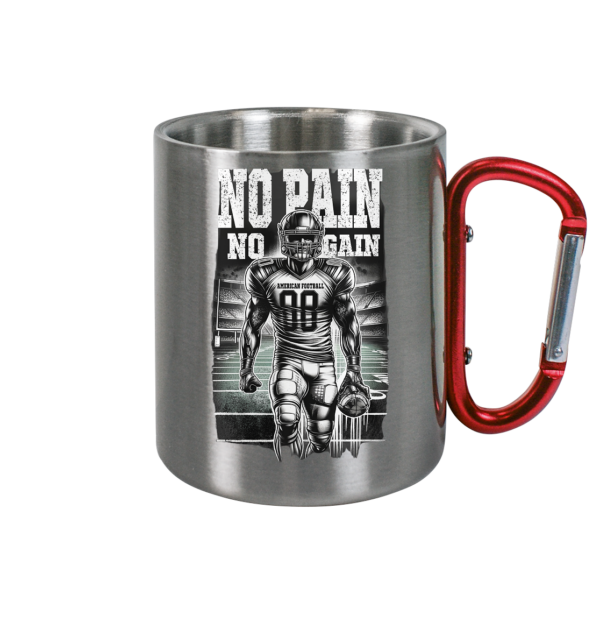 No Pain No Gain - Edelstahl Tasse - Amfoo Shop