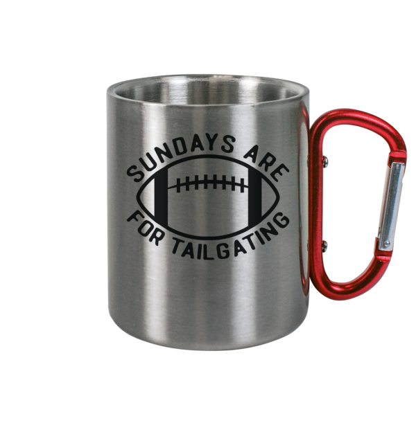 Sundays are for Tailgating II - Edelstahl Tasse - Amfoo Shop