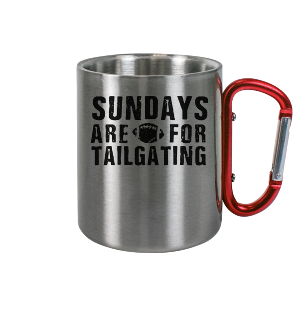 Sundays are for Tailgating - Edelstahl Tasse - Amfoo Shop