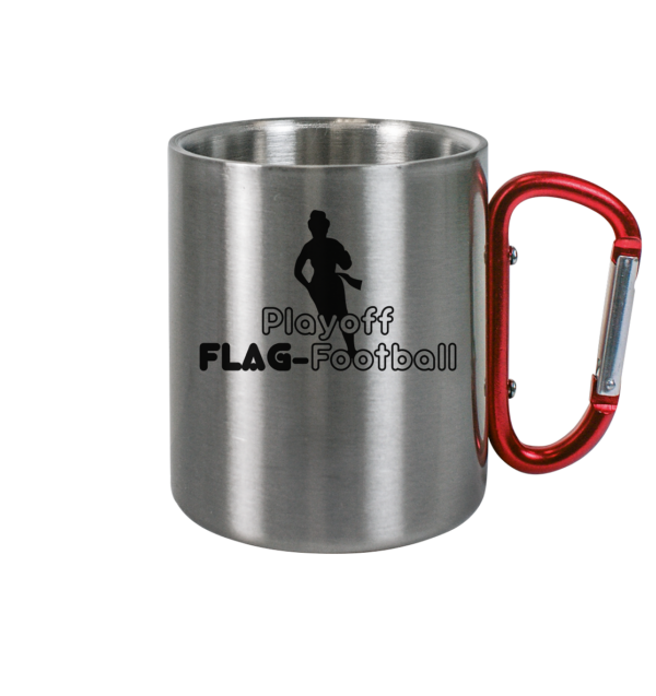 Playoff Flag Football Women black - Edelstahl Tasse - Amfoo Shop