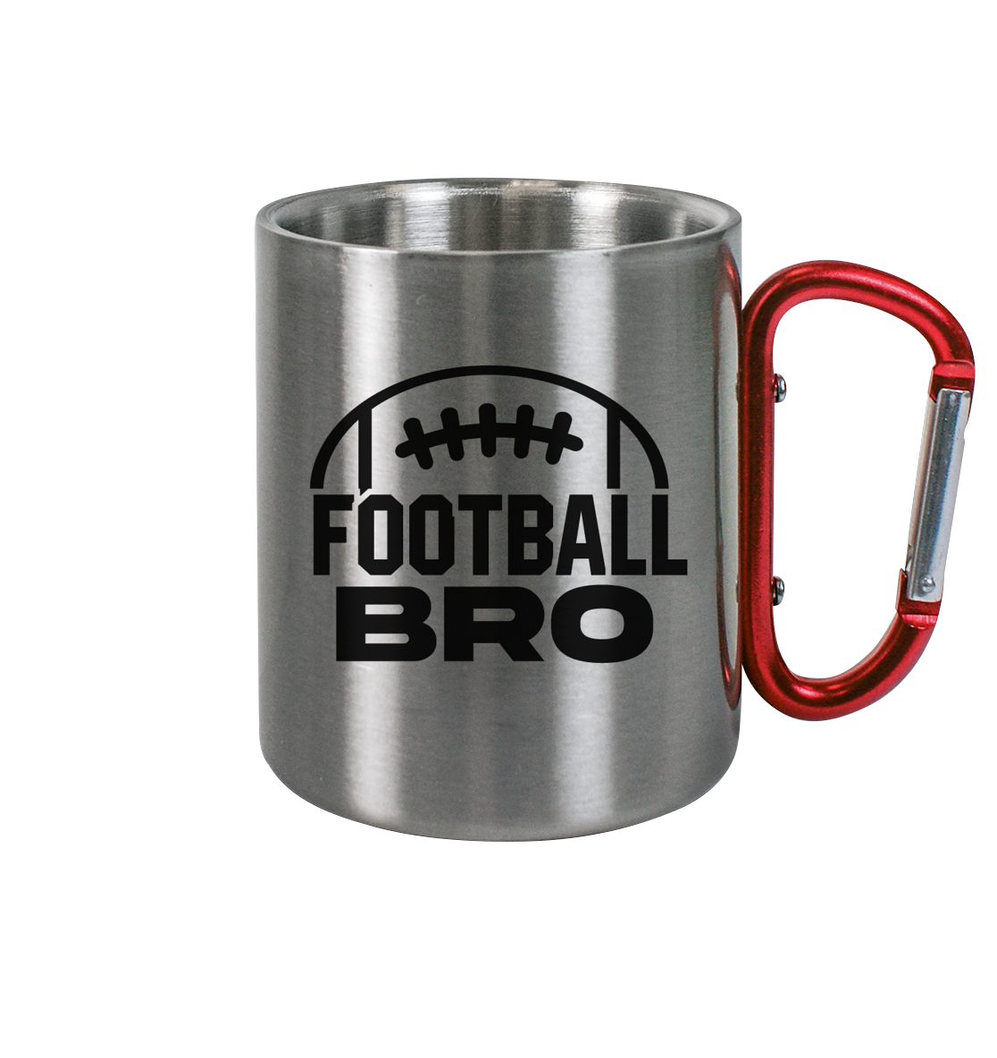 Football Bro - Edelstahl Tasse - Amfoo Shop