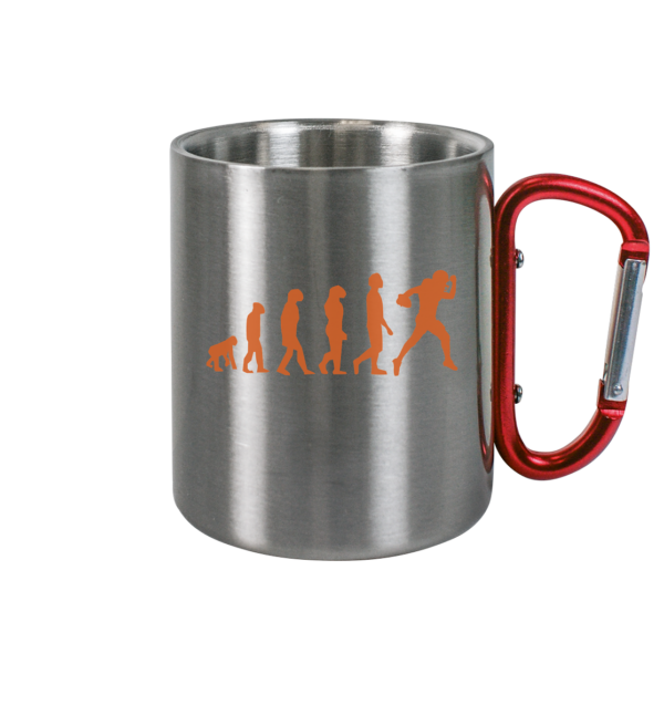 American Football Evolution - Edelstahl Tasse - Amfoo Shop