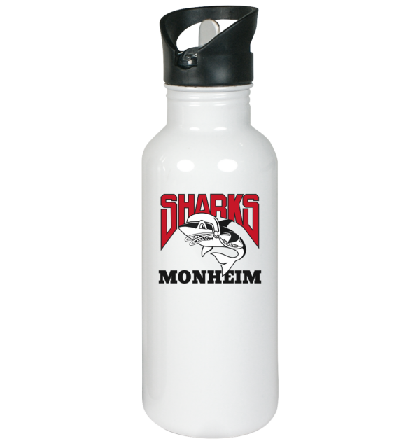 Monheim Sharks - Edelstahl-Trinkflasche - Amfoo Shop