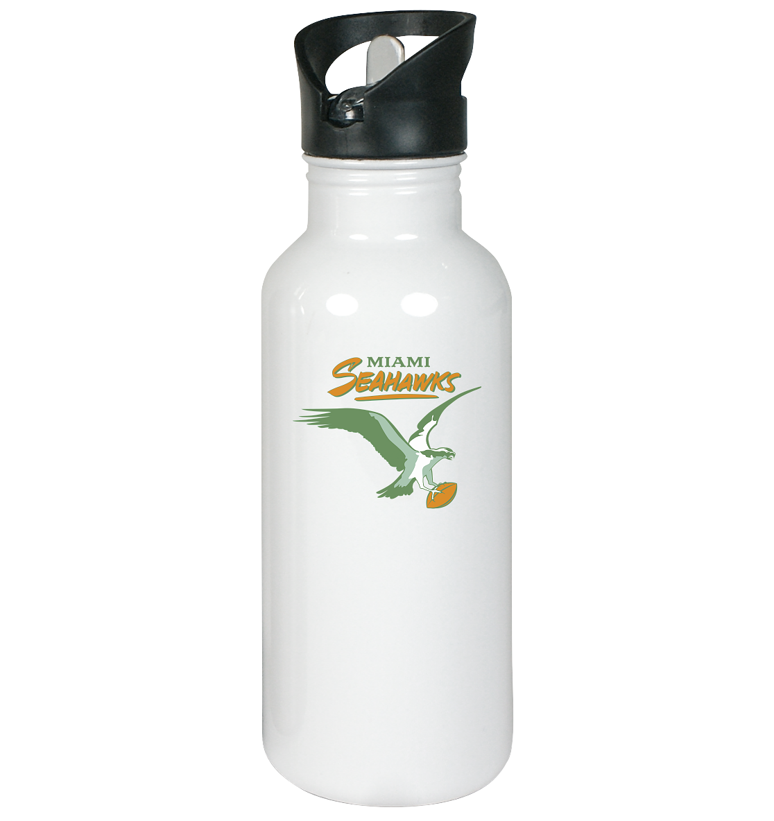 Miami Seahawks - Edelstahl-Trinkflasche - Amfoo Shop