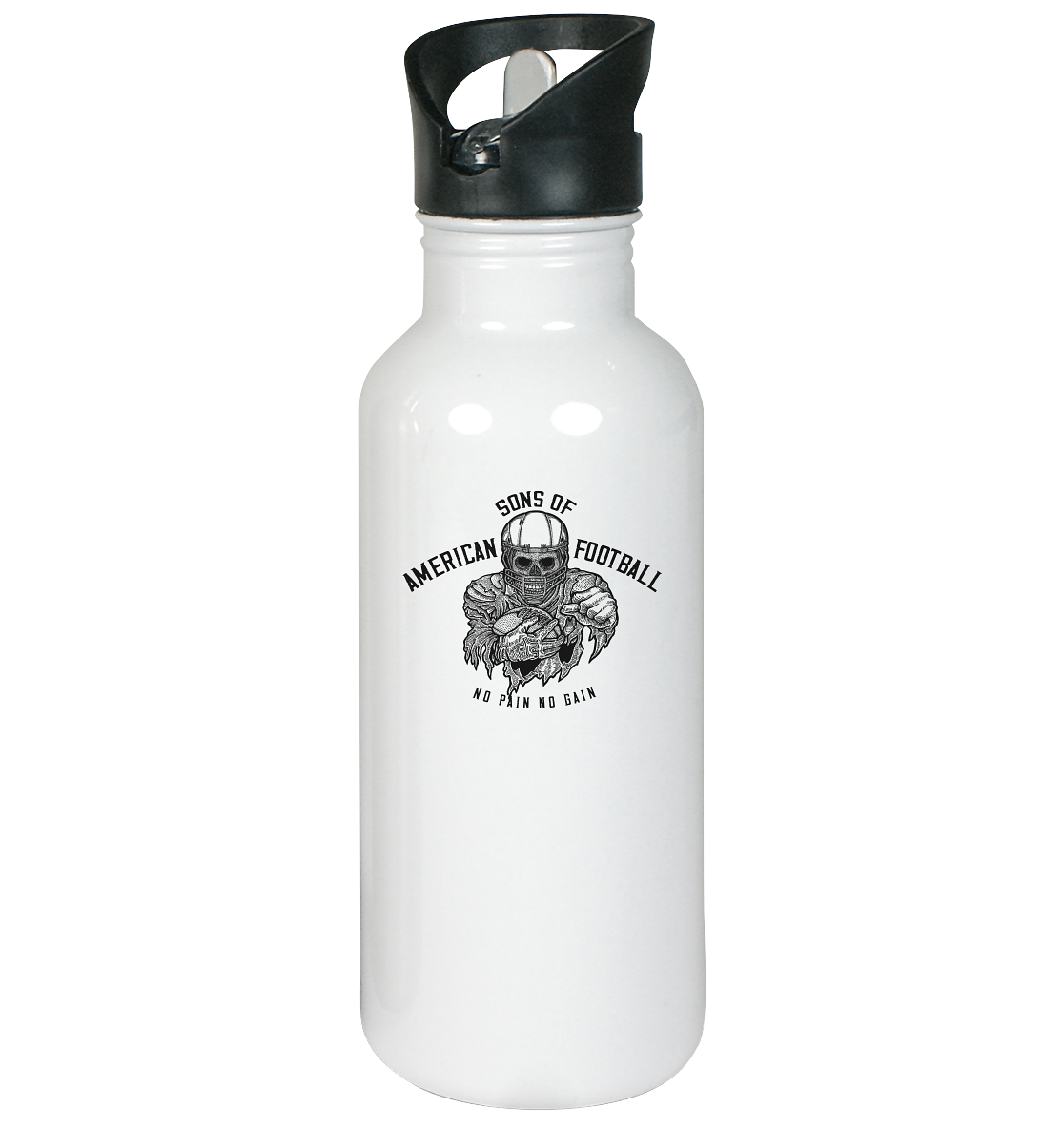 SAMFO No Pain No Gain - Edelstahl-Trinkflasche - Amfoo Shop