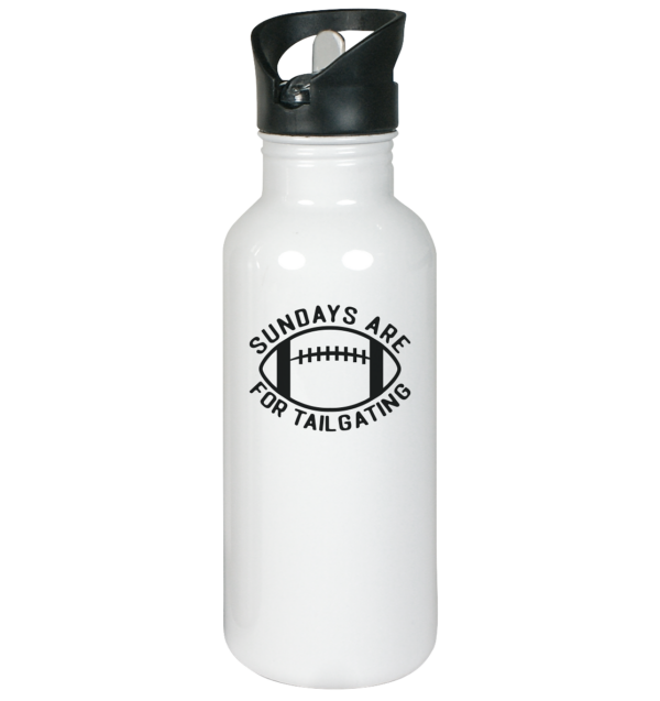 Sundays are for Tailgating II - Edelstahl-Trinkflasche - Amfoo Shop