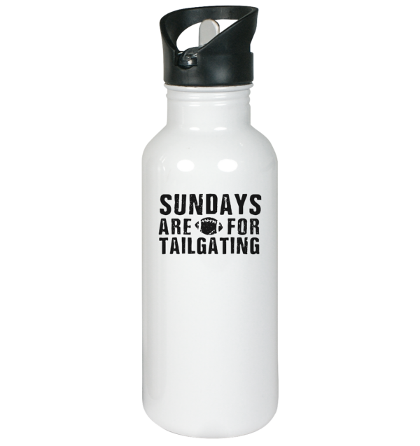 Sundays are for Tailgating - Edelstahl-Trinkflasche - Amfoo Shop