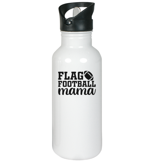 Flag Football Mama - Edelstahl-Trinkflasche - Amfoo Shop