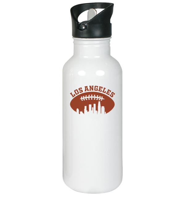 Los Angeles Football Silhouette - Edelstahl-Trinkflasche - Amfoo Shop