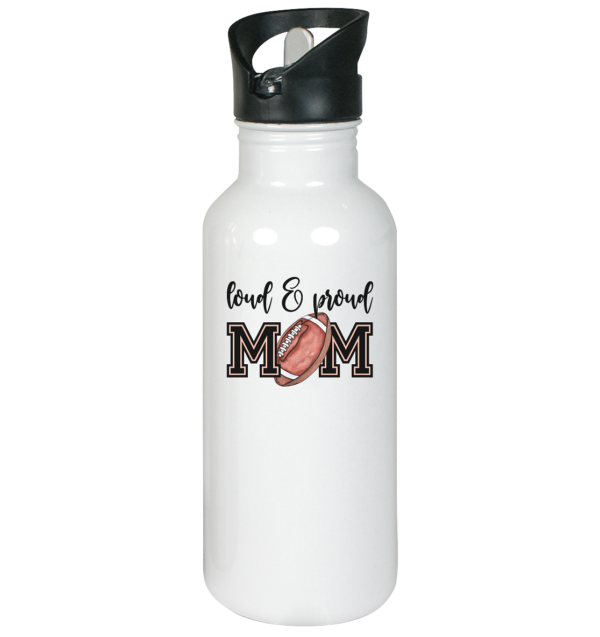 Loud & Proud Mom - Edelstahl-Trinkflasche - Amfoo Shop