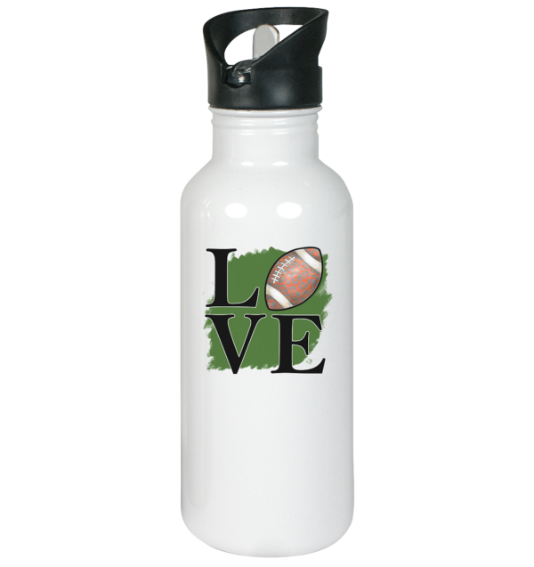 Football Love II - Edelstahl-Trinkflasche - Amfoo Shop