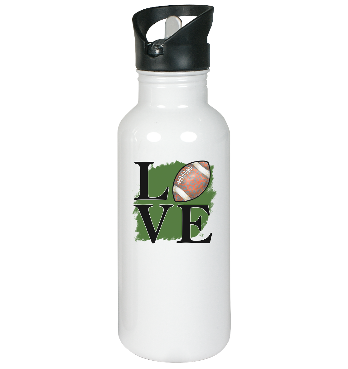 Football Love II - Edelstahl-Trinkflasche - Amfoo Shop