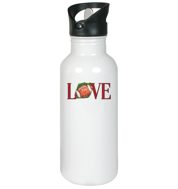 Football Love - Edelstahl-Trinkflasche - Amfoo Shop