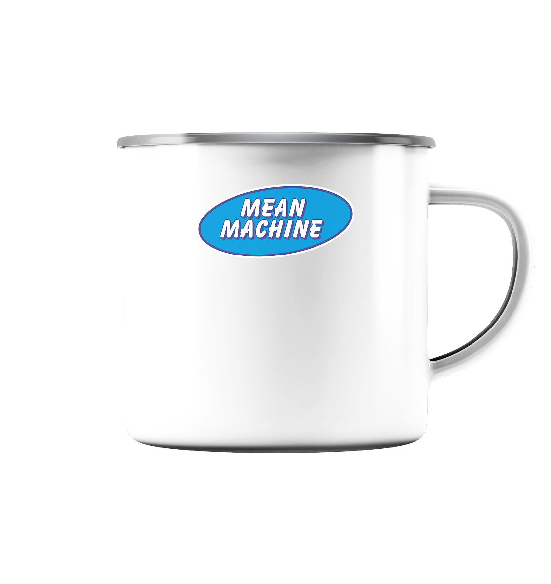 Fürth Mean Machine - Emaille Tasse (Silber) - Amfoo Shop