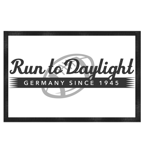 Run to Daylight - Fußmatte 60x40cm - Amfoo Shop