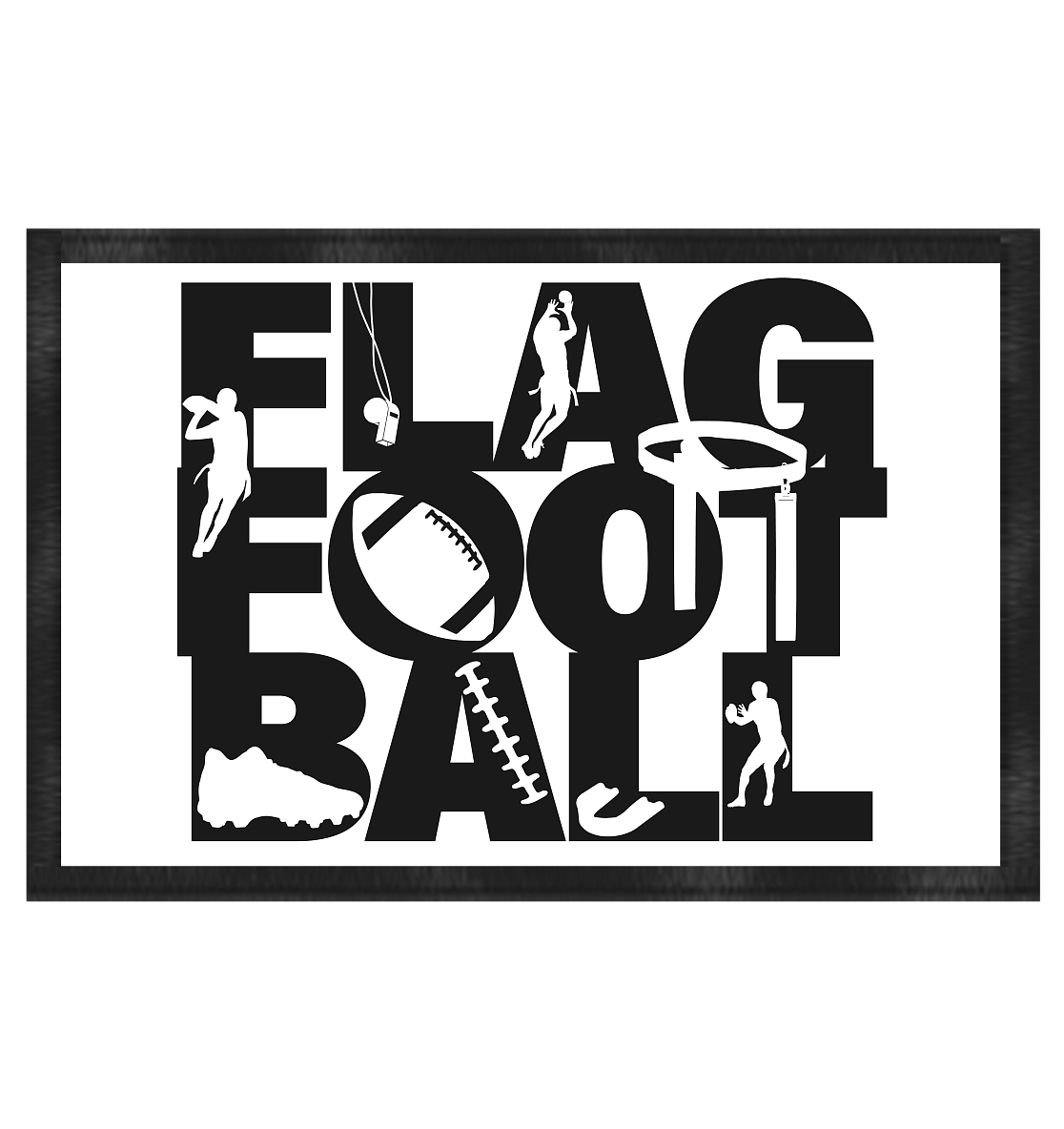 Flag Football - Fußmatte 60x40cm - Amfoo Shop