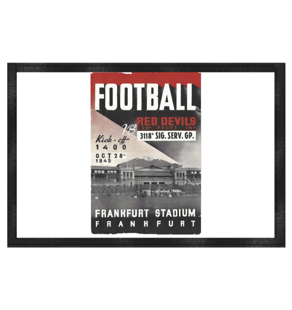 Frankfurt Football 1945 - Fußmatte 60x40cm - Amfoo Shop