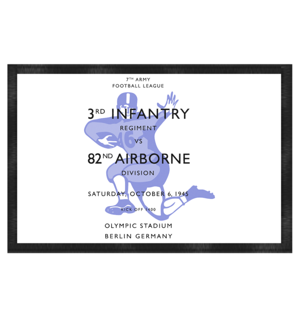 Infantry vs. Airborne 1945 - Fußmatte 60x40cm - Amfoo Shop