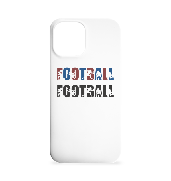 Football Silhouette - Iphone 12 Max Handyhülle - Amfoo Shop