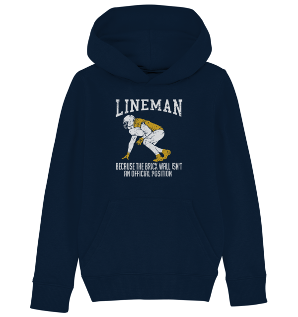 Lineman Heroes - Kids Organic Hoodie - Amfoo Shop