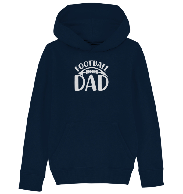 Football Dad - Kids Organic Hoodie - Amfoo Shop