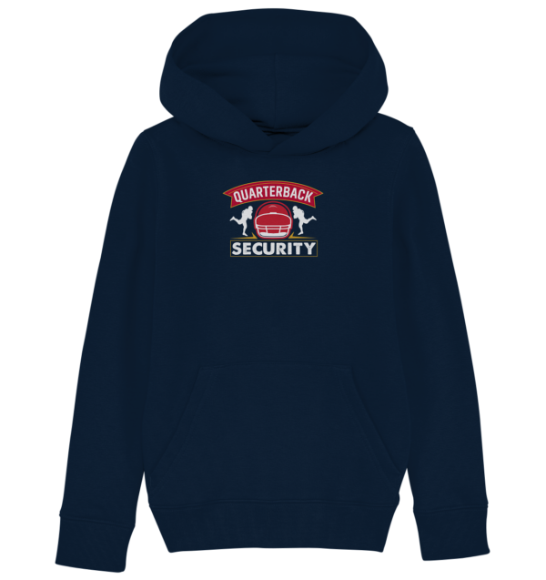 Quarterback Security - Kids Organic Hoodie - Amfoo Shop