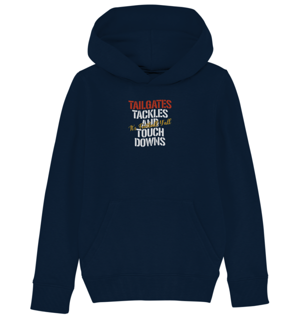 Tailgate Tackles - Kids Organic Hoodie - Amfoo Shop