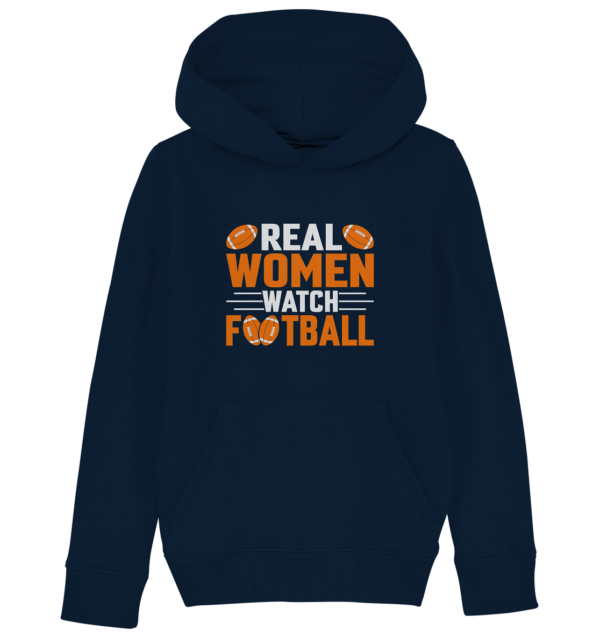 Real Women - Kids Organic Hoodie - Amfoo Shop