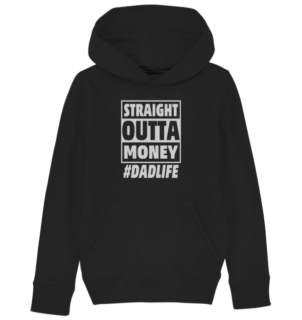 Straight Outta Money - Kids Organic Hoodie - Amfoo Shop